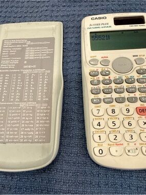 Casio fx-115ES PLUS Scientific Calculator in White